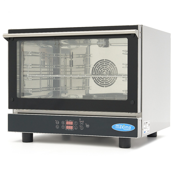 Maxima Gastro Combi - Dampfofen - Passt 4 Tabletts (1/1GN / 60 x 40 cm) - Digital Anzeige - 400 V Maxima Gastro Combi - Dampfofen - Passt 4 Tabletts (1/1GN / 60 x 40 cm) - Digital Anzeige - 400 V