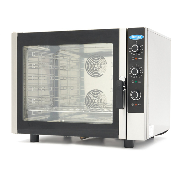 Maxima Gastro Combi - Dampfofen - Passt 6 Tabletts (1/1 GN / 60 x 40 cm) - Analog - 400 V Maxima Gastro Combi - Dampfofen - Passt 6 Tabletts (1/1 GN / 60 x 40 cm) - Analog - 400 V