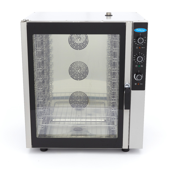 Maxima Gastro Combi - Dampfofen - Passt 10 Tabletts (1/1 GN / 60 x 40 cm) - Analog - 400 V 1 Maxima Gastro Combi - Dampfofen - Passt 10 Tabletts (1/1 GN / 60 x 40 cm) - Analog - 400 V