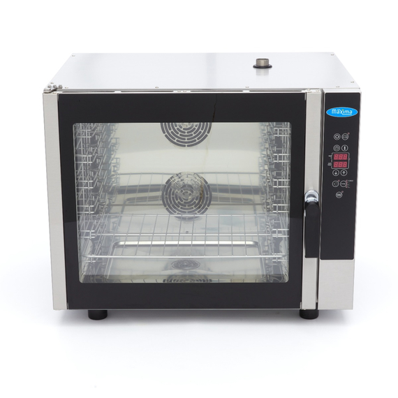 Maxima Gastro Combi - Dampfofen - Passt 6 Tabletts (1/1 GN / 60 x 40 cm) - Digital Anzeige - 400 V 1 Maxima Gastro Combi - Dampfofen - Passt 6 Tabletts (1/1 GN / 60 x 40 cm) - Digital Anzeige - 400 V