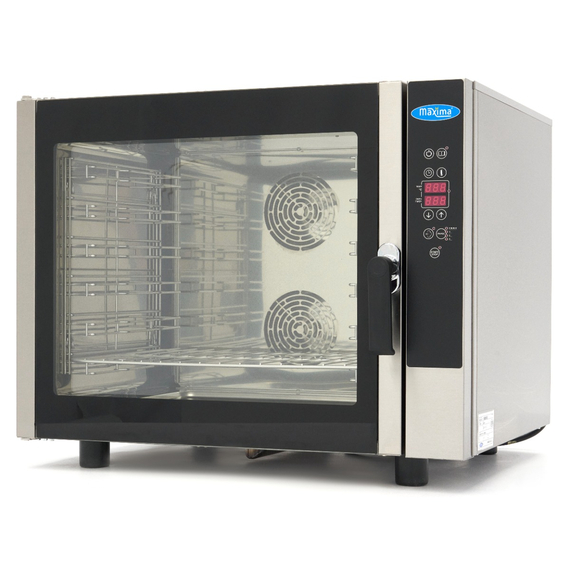 Maxima Gastro Combi - Dampfofen - Passt 6 Tabletts (1/1 GN / 60 x 40 cm) - Digital Anzeige - 400 V Maxima Gastro Combi - Dampfofen - Passt 6 Tabletts (1/1 GN / 60 x 40 cm) - Digital Anzeige - 400 V