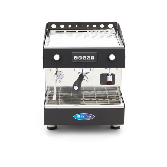 Maxima Gastro Espressomaschine - 1 Kolben - 180 Tassen pro Stunde 1 Maxima Gastro Espressomaschine - 1 Kolben - 180 Tassen pro Stunde