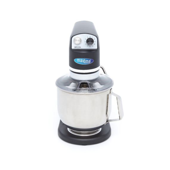 Maxima Gastro Planetenmischer - 7 l - Bis zu 2 kg Teig - Schwarz Matt 1 Maxima Gastro Planetenmischer - 7 l - Bis zu 2 kg Teig - Schwarz Matt