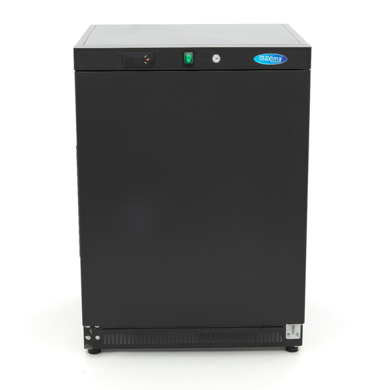 Maxima Gastro Kühlschrank - 200 l - 3 Verstellbare Regale - Schwarz 1 Maxima Gastro Kühlschrank - 200 l - 3 Verstellbare Regale - Schwarz