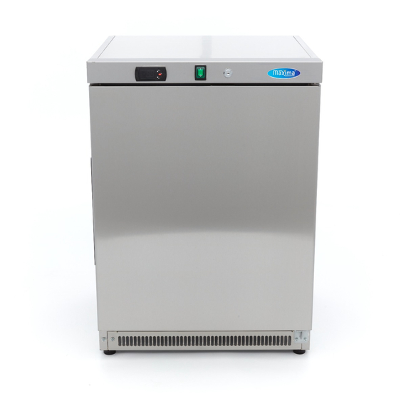 Maxima Gastro Kühlschrank - 200 l - 3 Verstellbare Regale - Rostfreier Stahl 1 Maxima Gastro Kühlschrank - 200 l - 3 Verstellbare Regale - Rostfreier Stahl