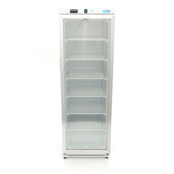 Maxima Gastro Gefrierschrank - 400 l - Weiß - mit Glastür 1 Maxima Gastro Gefrierschrank - 400 l - Weiß - mit Glastür