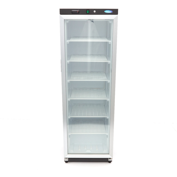 Maxima Gastro Gefrierschrank - 400 l - Schwarz - mit Glastür 1 Maxima Gastro Gefrierschrank - 400 l - Schwarz - mit Glastür