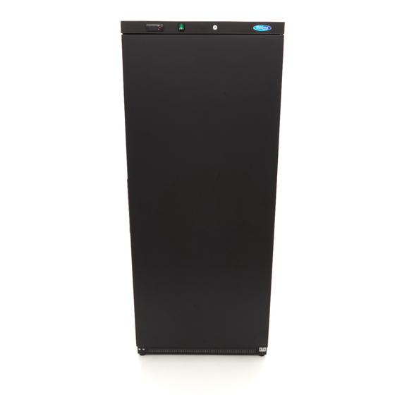 Maxima Gastro Kühlschrank - 600 l - 4 Verstellbare Regale - Schwarz 1 Maxima Gastro Kühlschrank - 600 l - 4 Verstellbare Regale - Schwarz