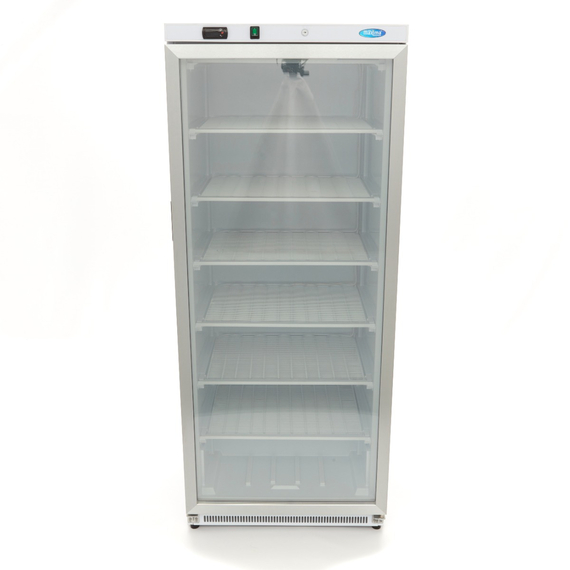 Maxima Gastro Gefrierschrank - 600 l - Weiß - mit Glastür 1 Maxima Gastro Gefrierschrank - 600 l - Weiß - mit Glastür