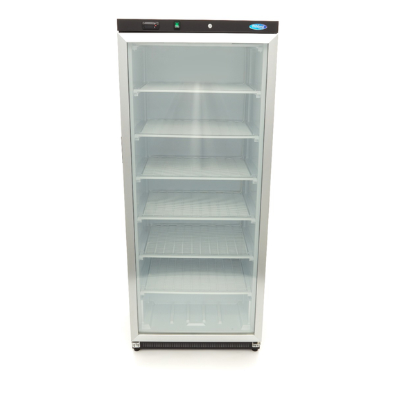 Maxima Gastro Gefrierschrank - 600 l - Schwarz - mit Glastür 1 Maxima Gastro Gefrierschrank - 600 l - Schwarz - mit Glastür