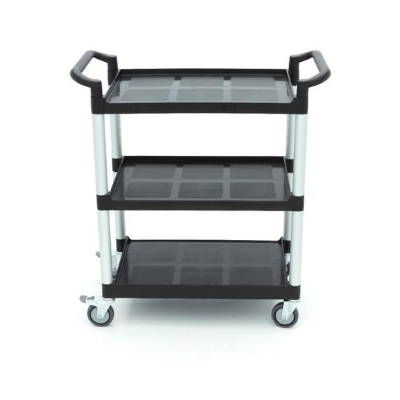Maxima Servierwagen - 3 Kunststoffregale - 86,5 x 42,5 cm 1 Maxima Servierwagen - 3 Kunststoffregale - 86,5 x 42,5 cm