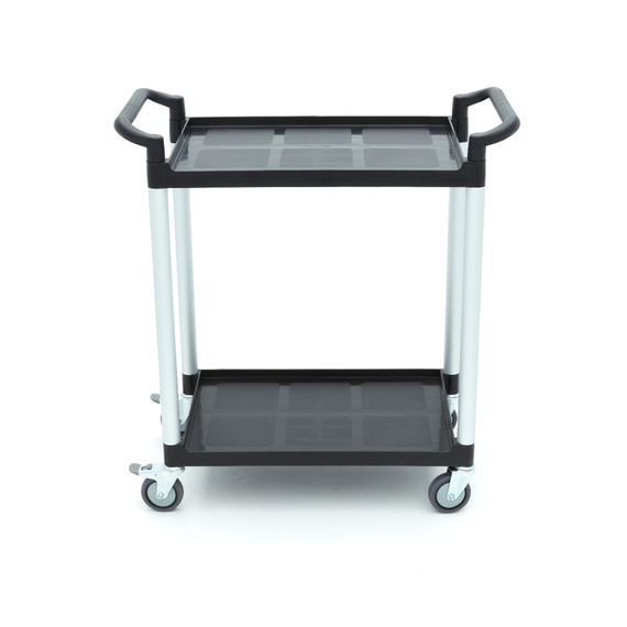 Maxima Servierwagen - 2 Kunststoffregale - 86,5 x 42,5 cm 1 Maxima Servierwagen - 2 Kunststoffregale - 86,5 x 42,5 cm