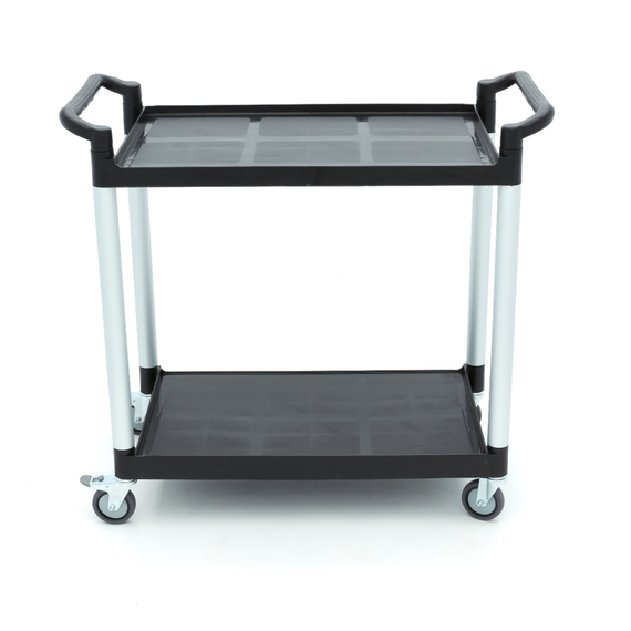 Maxima Servierwagen - 2 Kunststoffregale - 103 x 50,5 cm 1 Maxima Servierwagen - 2 Kunststoffregale - 103 x 50,5 cm