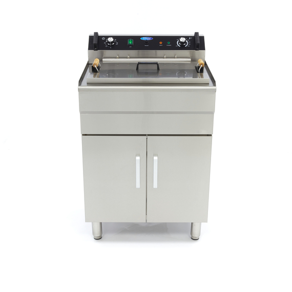 Maxima Gastro Fritteuse - 35 l - 1 Korb - mit Ablasshahn - 400 V 1 Maxima Gastro Fritteuse - 35 l - 1 Korb - mit Ablasshahn - 400 V