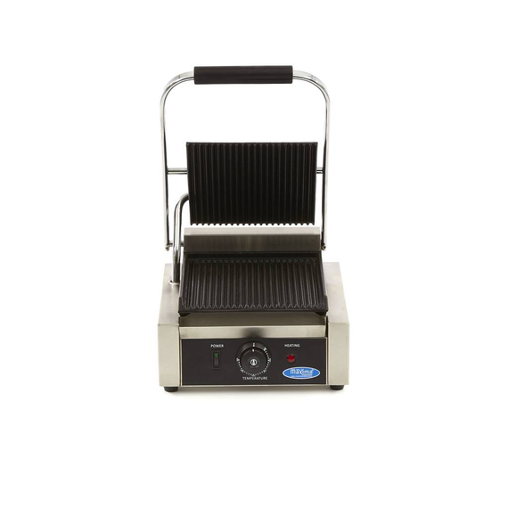 Maxima Gastro Kontaktgrill - Gerillt - Einzelgrillplatte - 22 cm 1 Maxima Gastro Kontaktgrill - Gerillt - Einzelgrillplatte - 22 cm