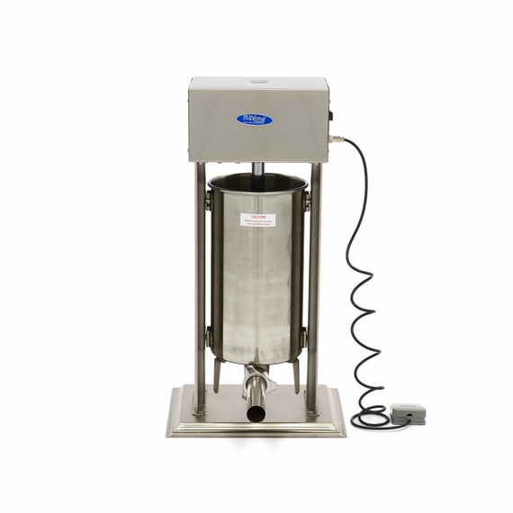 Maxima Gastro Wurstfüller - 15 l - Automatisch - Vertikal - inkl. 4 Füllrohre 1 Maxima Gastro Wurstfüller - 15 l - Automatisch - Vertikal - inkl. 4 Füllrohre