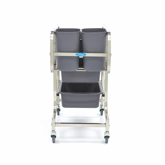Maxima Gastro Reinigungswagen - inkl. 5 Mülleimer 1 Maxima Gastro Reinigungswagen - inkl. 5 Mülleimer