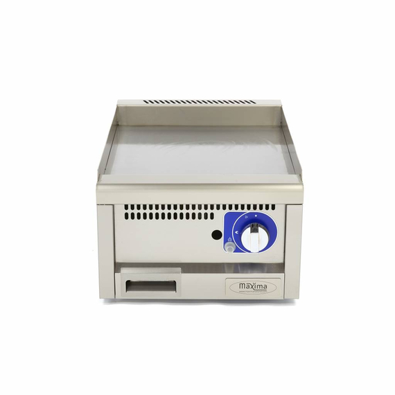 Maxima Gastro Grillplatte - Glatt - Einzeleinheit - 60 cm Tief - Gas 1 Maxima Gastro Grillplatte - Glatt - Einzeleinheit - 60 cm Tief - Gas