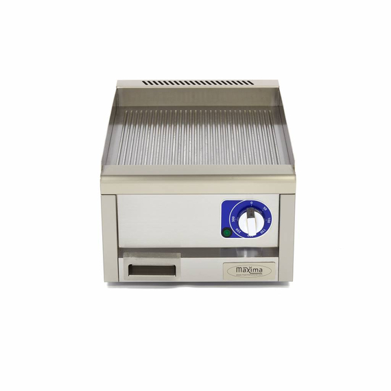 Maxima Gastro Grillplatte - Gerillt - Einzeleinheit - 60 cm Tief - Elektrisch 1 Maxima Gastro Grillplatte - Gerillt - Einzeleinheit - 60 cm Tief - Elektrisch