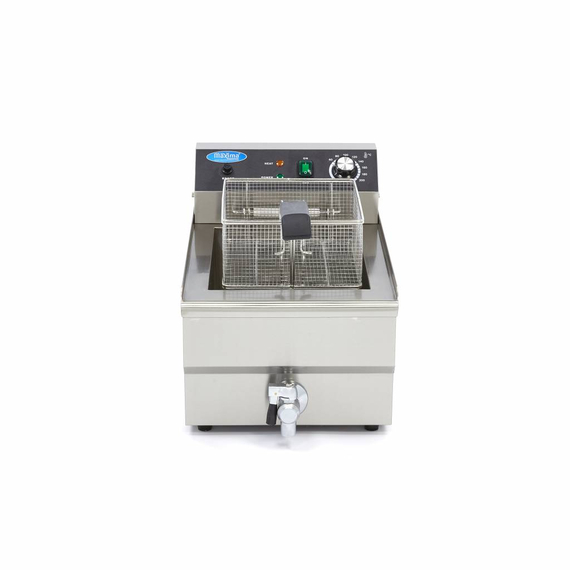 Maxima Gastro Fritteuse - 16 l - 1 Korb - mit Ablasshahn 2 Maxima Gastro Fritteuse - 16 l - 1 Korb - mit Ablasshahn