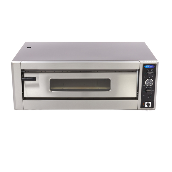 Maxima Gastro Pizzaofen - Passt 6 x Ø 30 cm Pizzas - 400 V 1 Maxima Gastro Pizzaofen - Passt 6 x Ø 30 cm Pizzas - 400 V