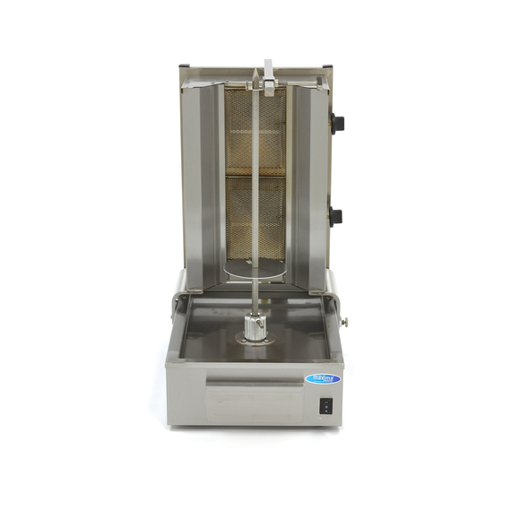 Maxima Gastro Dönergrill - 2 Brenner - 20 kg Fleisch - Gas 1 Maxima Gastro Dönergrill - 2 Brenner - 20 kg Fleisch - Gas