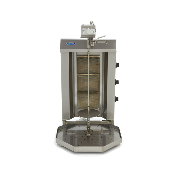 Maxima Gastro Dönergrill - 3 Brenner - 30 kg Fleisch - Gas 1 Maxima Gastro Dönergrill - 3 Brenner - 30 kg Fleisch - Gas