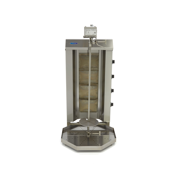 Maxima Gastro Dönergrill - 4 Brenner - 50 kg Fleisch - Gas 1 Maxima Gastro Dönergrill - 4 Brenner - 50 kg Fleisch - Gas