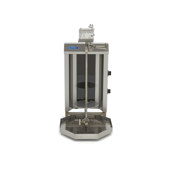 Maxima Gastro Dönergrill - 2 Brenner - 20 kg Fleisch - Elektrisch 1 Maxima Gastro Dönergrill - 2 Brenner - 20 kg Fleisch - Elektrisch