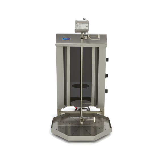 Maxima Gastro Dönergrill - 3 Brenner - 30 kg Fleisch - Elektrisch 1 Maxima Gastro Dönergrill - 3 Brenner - 30 kg Fleisch - Elektrisch