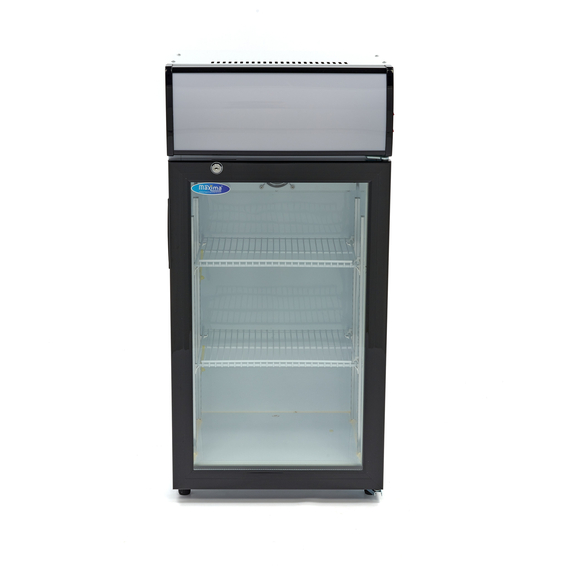 Maxima Gastro Getränkekühlschrank - 80 l - 2 Verstellbare Regale 1 Maxima Gastro Getränkekühlschrank - 80 l - 2 Verstellbare Regale