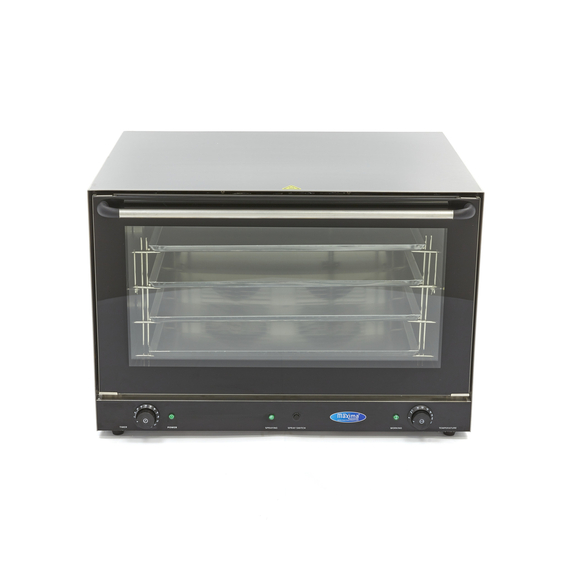 Maxima Gastro Konvektionsofen - Dampf - Passt 4 Tabletts (60 x 40 cm) - Eingebauter Timer 1 Maxima Gastro Konvektionsofen - Dampf - Passt 4 Tabletts (60 x 40 cm) - Eingebauter Timer