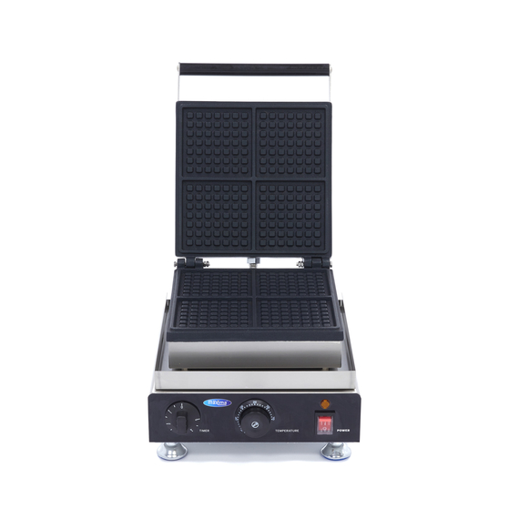 Maxima Gastro Waffelmacher - 4 Waffeln - Mini -Quadrate 1 Maxima Gastro Waffelmacher - 4 Waffeln - Mini -Quadrate