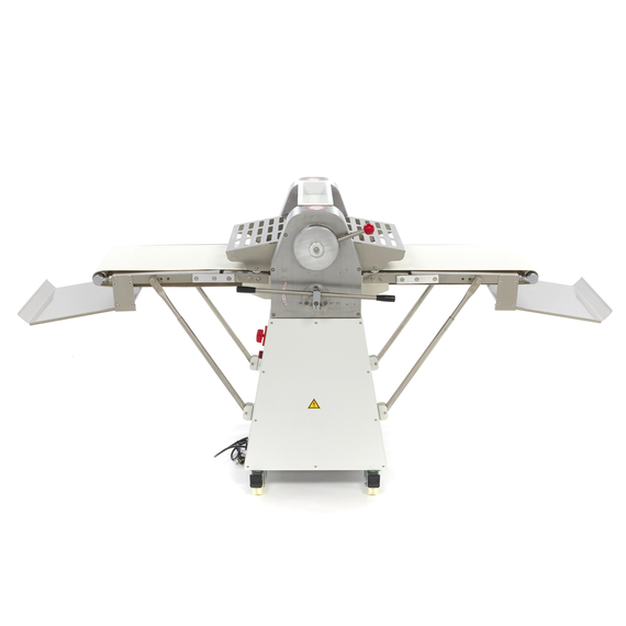 Maxima Gastro Teigausrollmaschine - 38 cm - Bodenmodell - faltbar 1 Maxima Gastro Teigausrollmaschine - 38 cm - Bodenmodell - faltbar