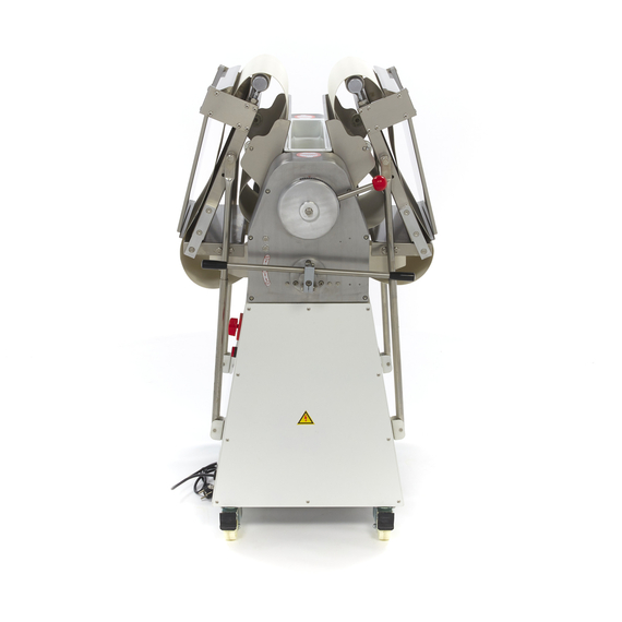 Maxima Gastro Teigausrollmaschine - 38 cm - Bodenmodell - faltbar 5 Maxima Gastro Teigausrollmaschine - 38 cm - Bodenmodell - faltbar