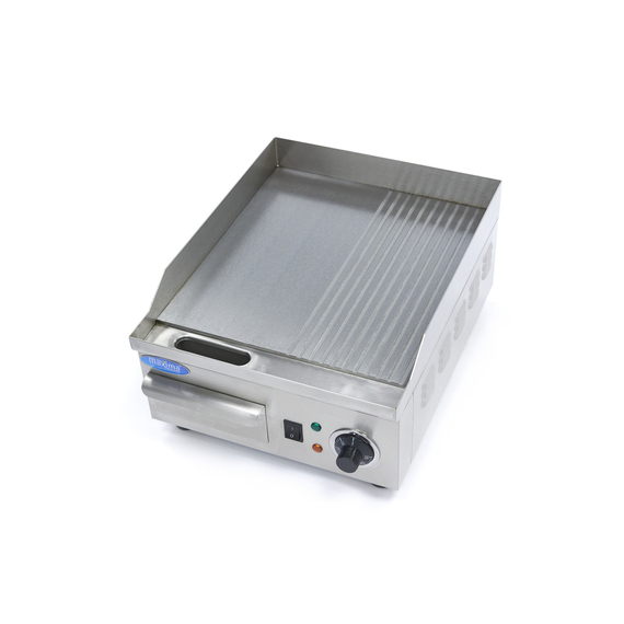 Maxima Gastro Grillplatte - Halb Gerillt - 36 cm - inkl. Tropfschale 4 Maxima Gastro Grillplatte - Halb Gerillt - 36 cm - inkl. Tropfschale