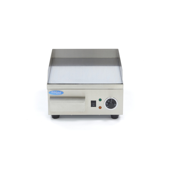 Maxima Gastro Grillplatte - Glatte Chrom - 36 cm - inkl. Tropfschale 1 Maxima Gastro Grillplatte - Glatte Chrom - 36 cm - inkl. Tropfschale