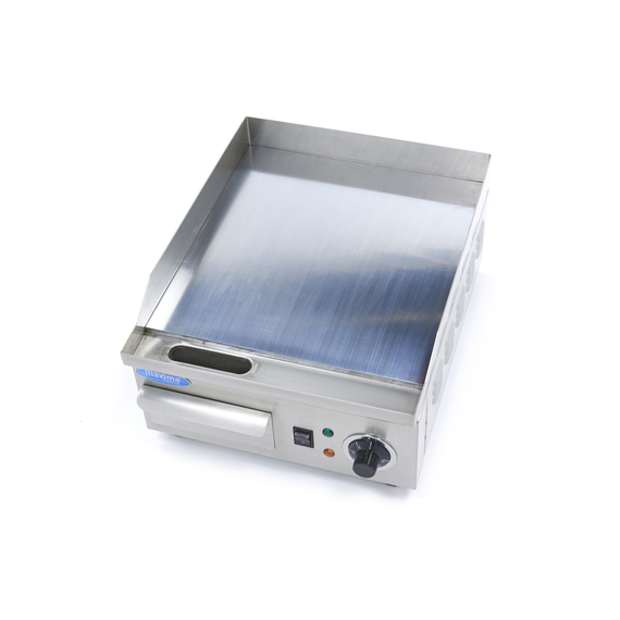 Maxima Gastro Grillplatte - Glatte Chrom - 36 cm - inkl. Tropfschale 4 Maxima Gastro Grillplatte - Glatte Chrom - 36 cm - inkl. Tropfschale