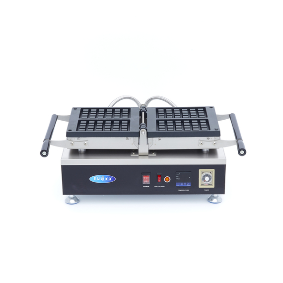 Maxima Gastro Waffelmacher - 2 Teile - Rotatierbar - Digital 1 Maxima Gastro Waffelmacher - 2 Teile - Rotatierbar - Digital