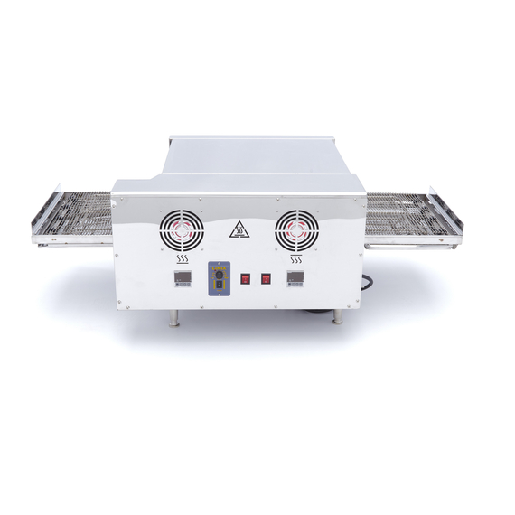 Maxima Gastro Pizzaofen mit Förderband - Passt 2 x Ø20 cm - 30 Pizzas pro Stunde 4 Maxima Gastro Pizzaofen mit Förderband - Passt 2 x Ø20 cm - 30 Pizzas pro Stunde