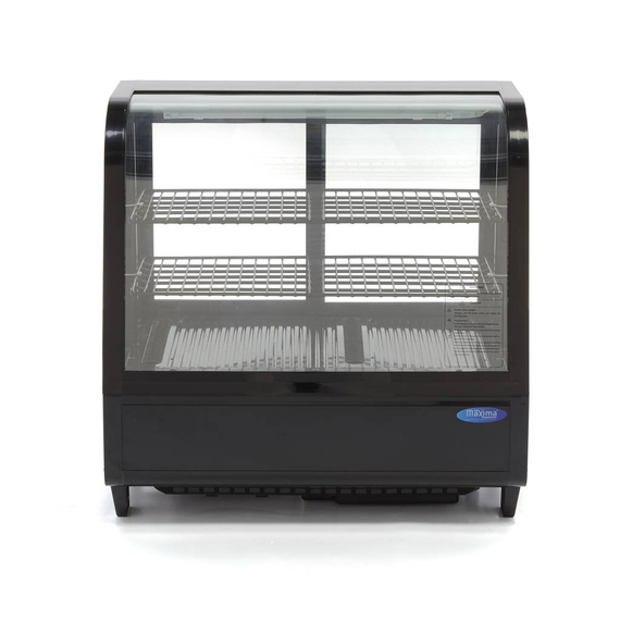 Maxima Gastro Glastürkühlschränke - 100 l - 68 cm - Hintere Schiebetür 1 Maxima Gastro Glastürkühlschränke - 100 l - 68 cm - Hintere Schiebetür