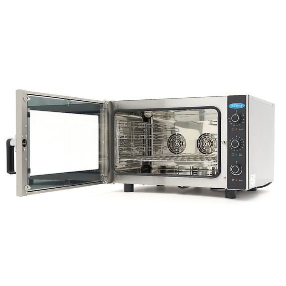 Maxima Gastro Combi - Dampfofen - Passt 4 Tabletts (1/1 GN / 60 x 40 cm) - Analog - 400V 4 Maxima Gastro Combi - Dampfofen - Passt 4 Tabletts (1/1 GN / 60 x 40 cm) - Analog - 400V