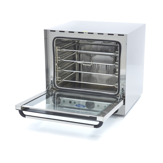 Maxima Gastro Konvektionsofen - Grill - Passt 4 Tabletts - Eingebauter Timer - Bis zu 300 ° C 4 Maxima Gastro Konvektionsofen - Grill - Passt 4 Tabletts - Eingebauter Timer - Bis zu 300 ° C