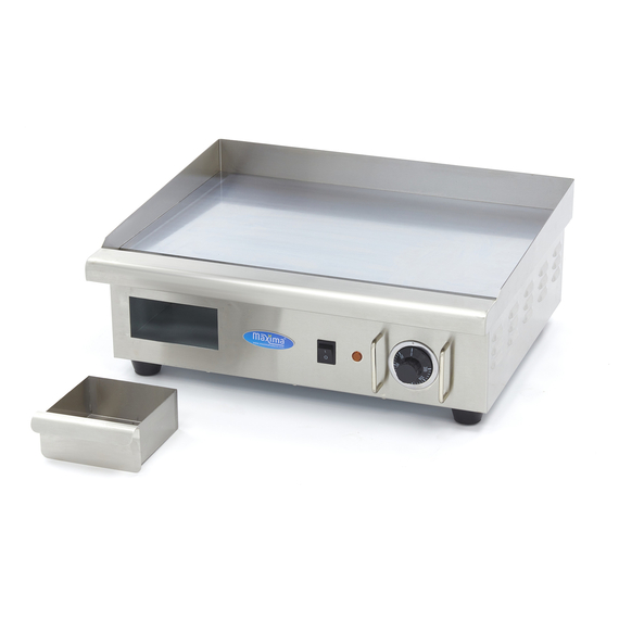Maxima Gastro Grillplatte - Glatte Chrom - 55 cm - inkl. Tropfschale 5 Maxima Gastro Grillplatte - Glatte Chrom - 55 cm - inkl. Tropfschale