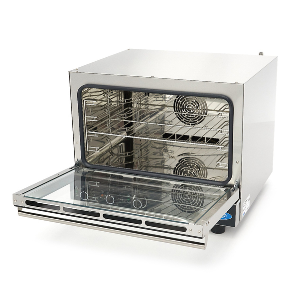 Maxima Gastro Combi - Dampfofen - Passt 4 Tabletts (1/1 GN / 60 x 40 cm) - Analog - 400V 5 Maxima Gastro Combi - Dampfofen - Passt 4 Tabletts (1/1 GN / 60 x 40 cm) - Analog - 400V