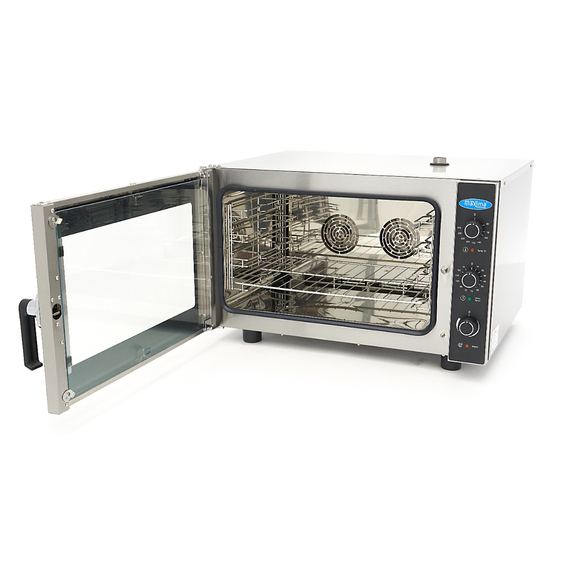 Maxima Gastro Combi - Dampfofen - Passt 4 Tabletts (1/1 GN / 60 x 40 cm) - Analog - 400V 5 Maxima Gastro Combi - Dampfofen - Passt 4 Tabletts (1/1 GN / 60 x 40 cm) - Analog - 400V