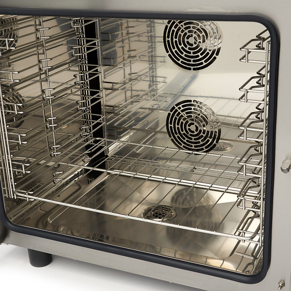 Maxima Gastro Combi - Dampfofen - Passt 6 Tabletts (1/1 GN / 60 x 40 cm) - Digital Anzeige - 400 V 6 Maxima Gastro Combi - Dampfofen - Passt 6 Tabletts (1/1 GN / 60 x 40 cm) - Digital Anzeige - 400 V
