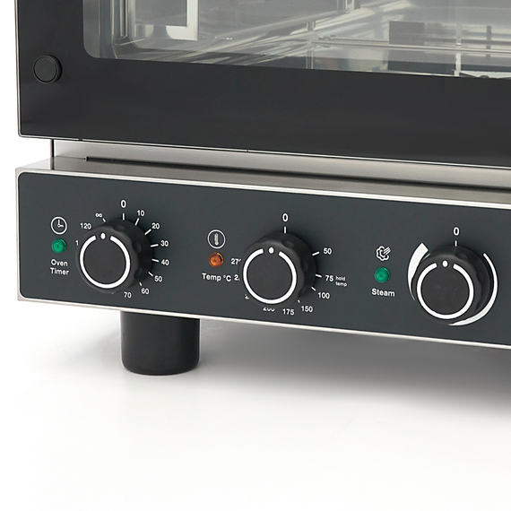 Maxima Gastro Combi - Dampfofen - Passt 4 x 2/3 GN Tabletts - Analog 7 Maxima Gastro Combi - Dampfofen - Passt 4 x 2/3 GN Tabletts - Analog