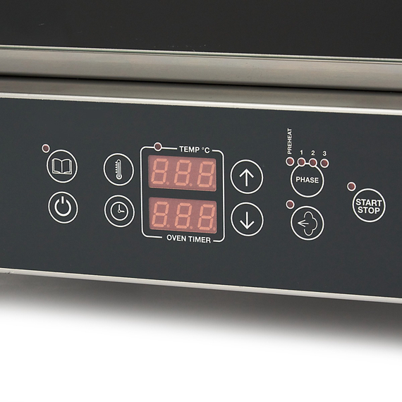 Maxima Gastro Combi - Dampfofen - Passt 4 Tabletts (1/1GN / 60 x 40 cm) - Digital Anzeige - 400 V 7 Maxima Gastro Combi - Dampfofen - Passt 4 Tabletts (1/1GN / 60 x 40 cm) - Digital Anzeige - 400 V