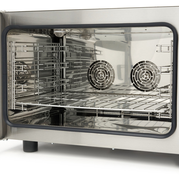 Maxima Gastro Combi - Dampfofen - Passt 4 Tabletts (1/1 GN / 60 x 40 cm) - Analog - 400V 6 Maxima Gastro Combi - Dampfofen - Passt 4 Tabletts (1/1 GN / 60 x 40 cm) - Analog - 400V